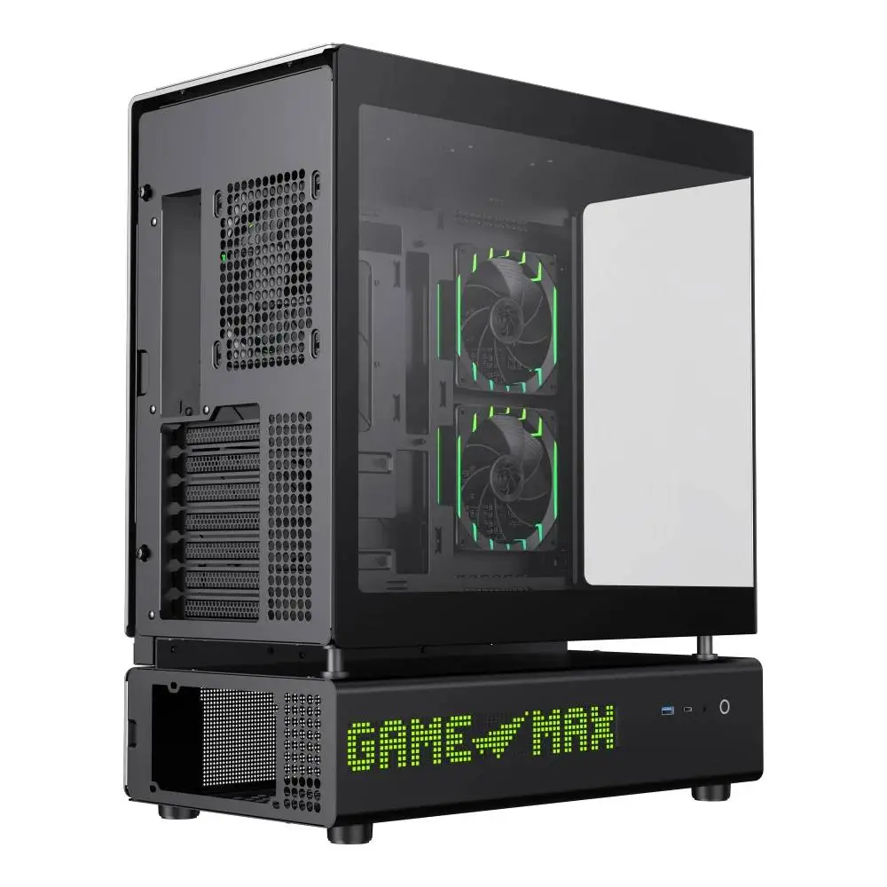 Кутия Gamemax N90 BG Case ATX ARGB, Modular Dual-Chamber