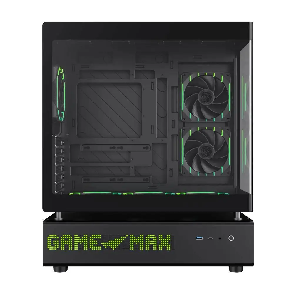 Кутия Gamemax N90 BG Case ATX ARGB, Modular Dual-Chamber
