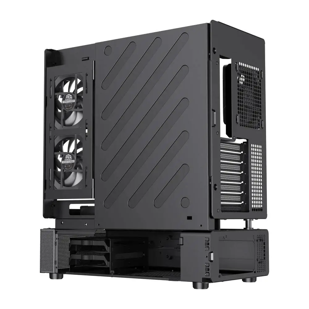 Кутия Gamemax N90 BG Case ATX ARGB, Modular Dual-Chamber