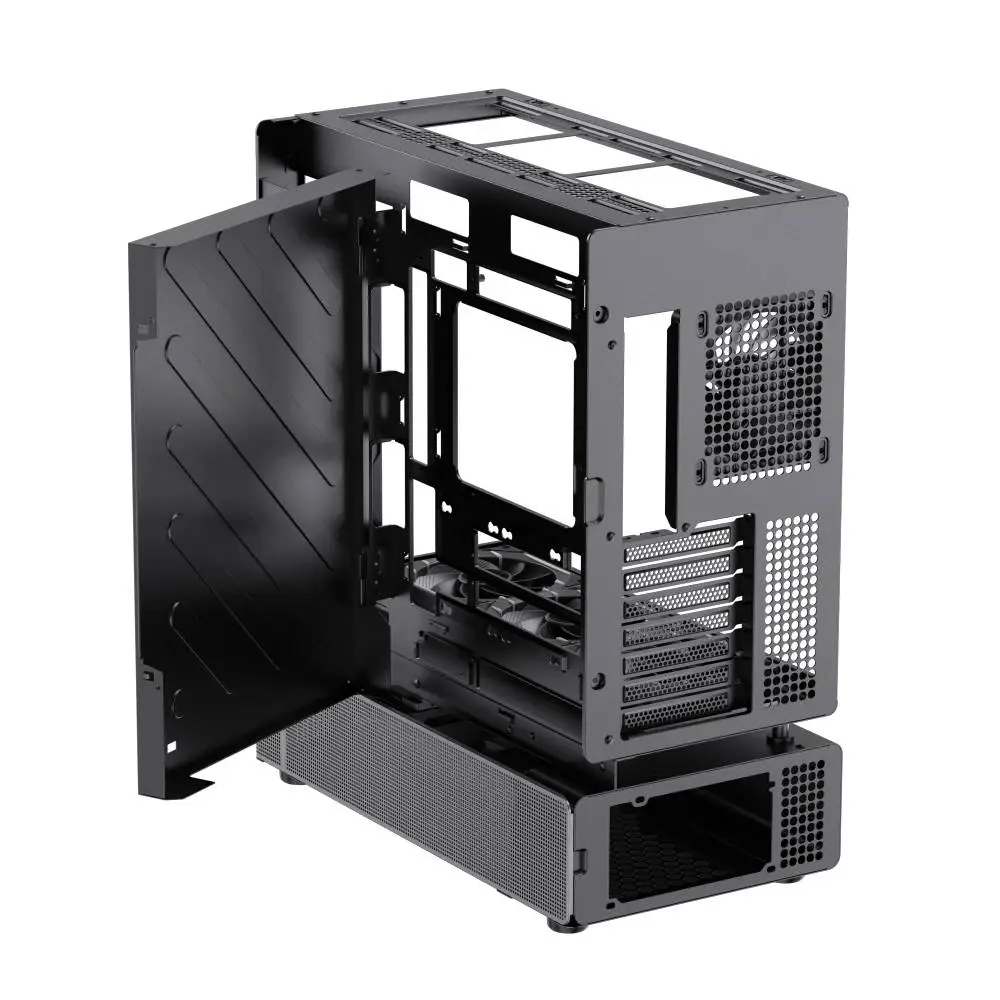 Кутия Gamemax N90 BG Case ATX ARGB, Modular Dual-Chamber