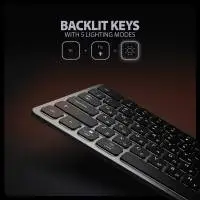 Клавиатура Axagon HMC-KB-CRL USB-C 5Gbps KEYBOARD 9in1 hub - RUS. HDMI, PD and 3 USB-A ports. USB-C cable 60 cm.