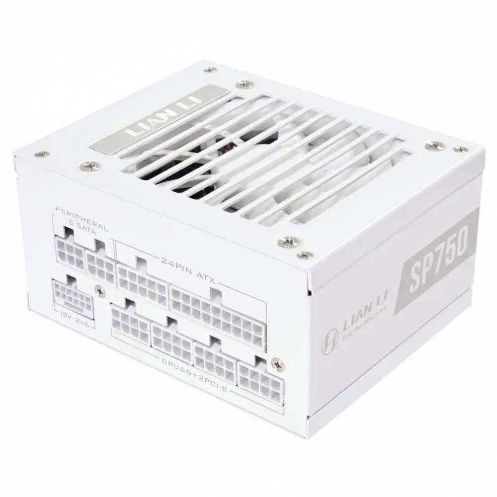 Захранване Lian Li SP750 V2 White 750W 80 Plus Gold PCIe 5.1, ATX 3.1, SFX, ITX