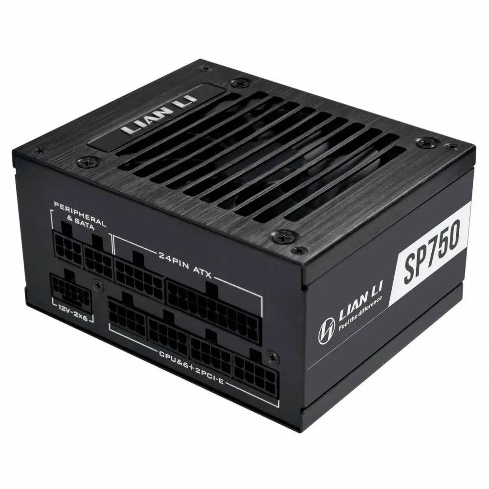 Захранване Lian Li SP750 V2 Black 750W 80 Plus Gold PCIe 5.1, ATX 3.1, SFX, ITX