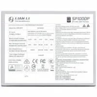 Захранване Lian Li SP1000 White 1000W 80 Plus Platinum PCIe 5.1, ATX 3.1, SFX, ITX