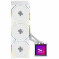 Охладител за процесор Lian Li HydroShift II LCD-S 360TL RGB - Бял