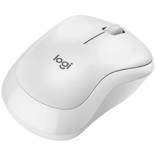 Безжична оптична мишка LOGITECH M240, Off-White