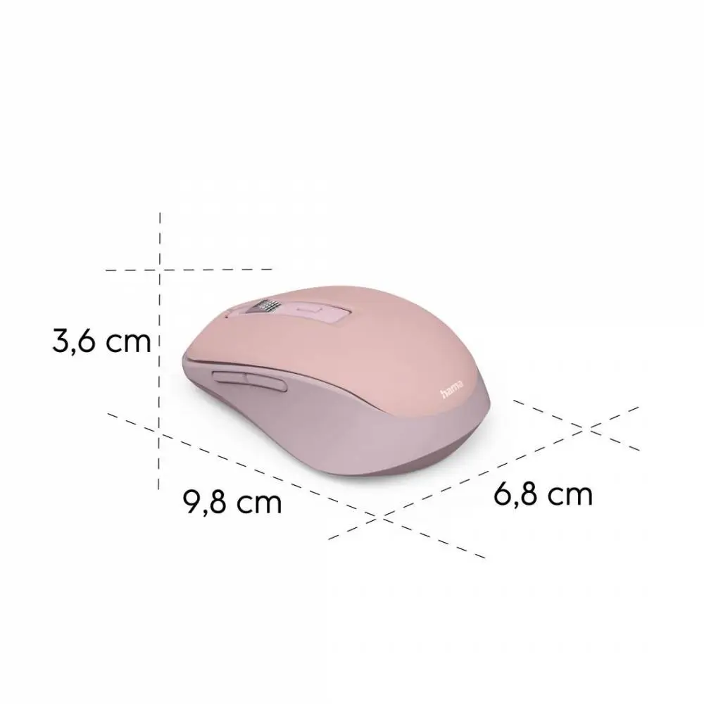 HAMA Безжична мишка &bdquo;WM-450&ldquo;, 2.4 GHz / Bluetooth, 7 бутона