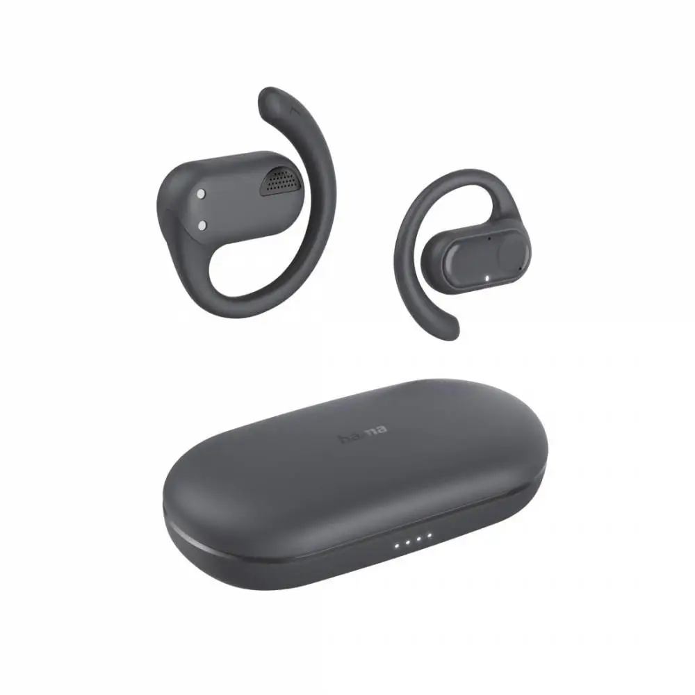 Hama Блутут слушалки &bdquo;Spirit Open&ldquo;, OWS отворени уши, True Wireless, приложение, черни