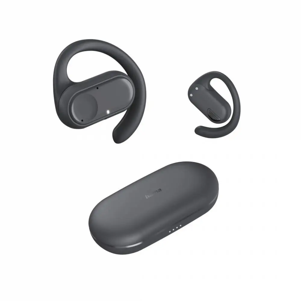 Hama Блутут слушалки &bdquo;Spirit Open&ldquo;, OWS отворени уши, True Wireless, приложение, черни