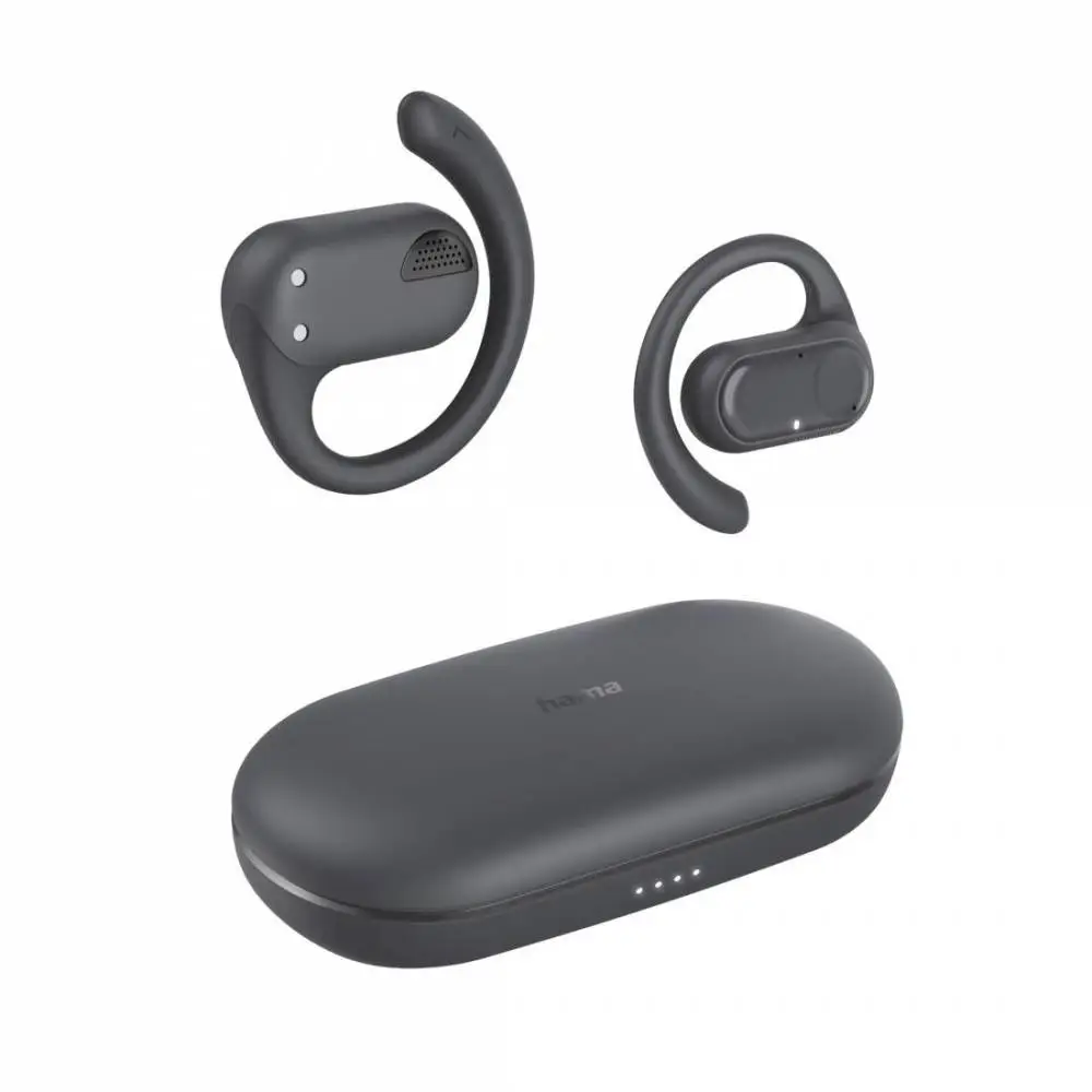 Hama Блутут слушалки &bdquo;Spirit Open&ldquo;, OWS отворени уши, True Wireless, приложение, черни