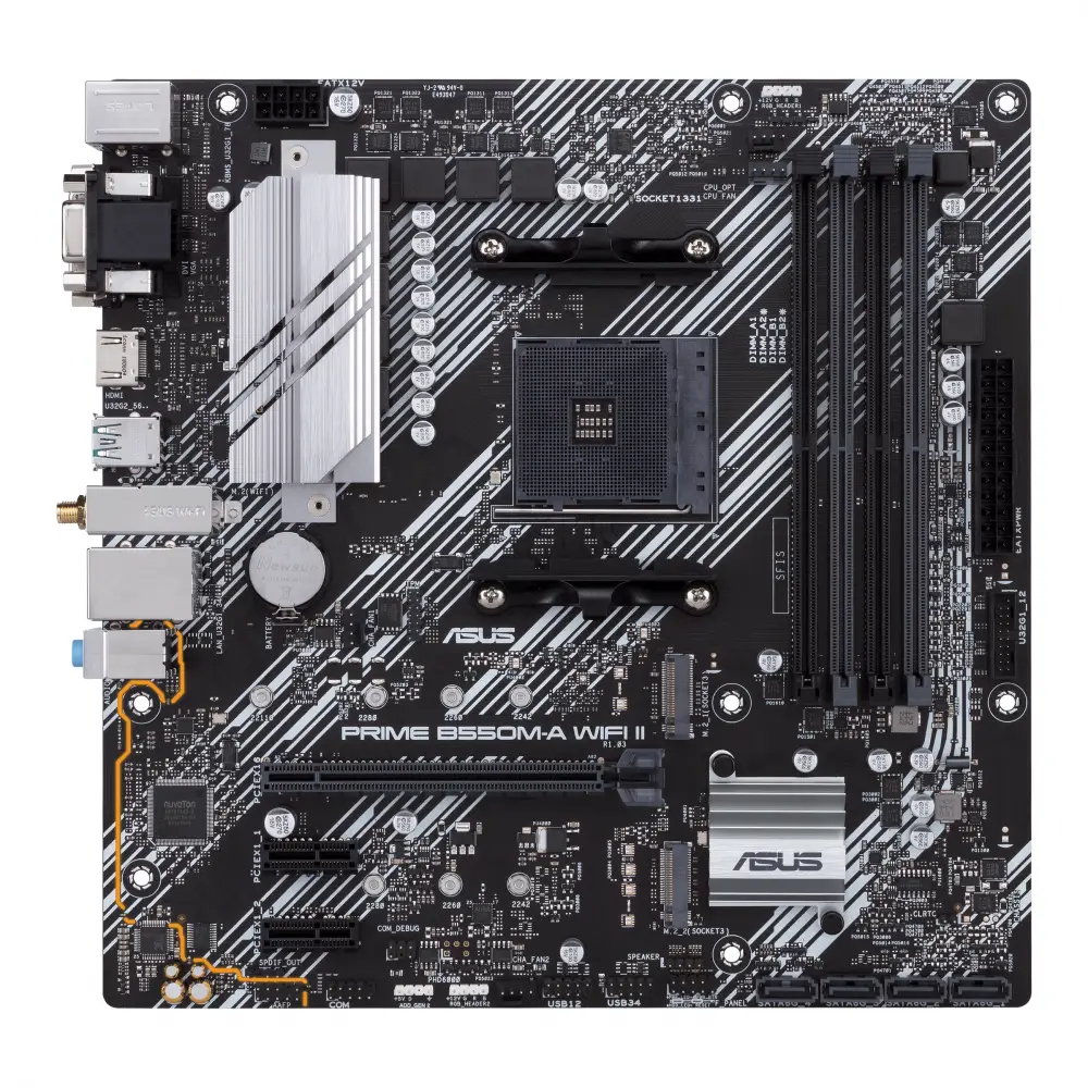 Дънна платка ASUS Prime B550M-A WIFI II AM4