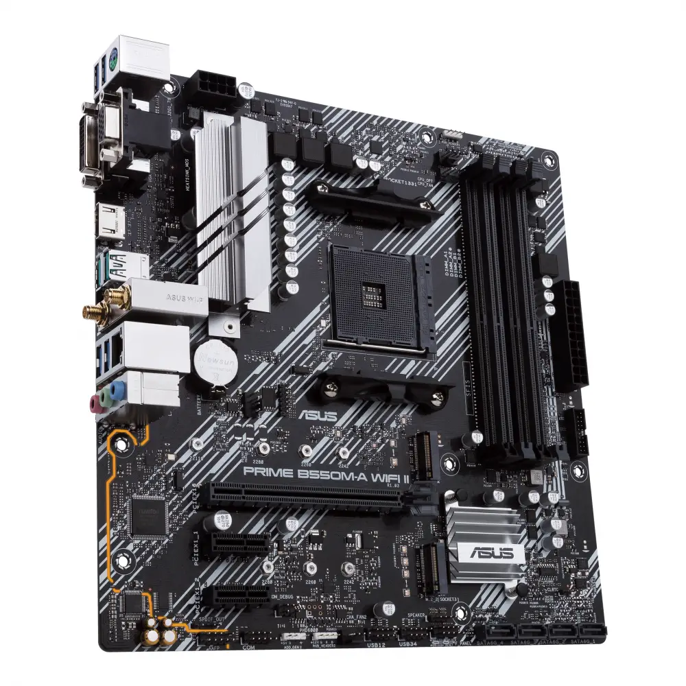 Дънна платка ASUS Prime B550M-A WIFI II AM4