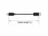 Кабел Delock USB-A 3.0 мъжко - USB-B мъжко, 5 м, 5 Gbps, Premium, Черен
