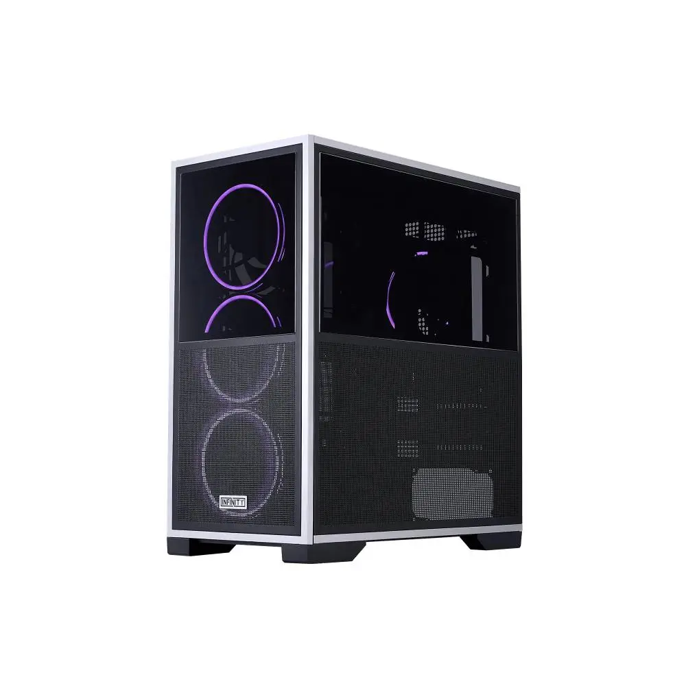 Кутия 1stPlayer IF8 Black Case EATX 4 x 140 mm ARGB fans included, USB-C