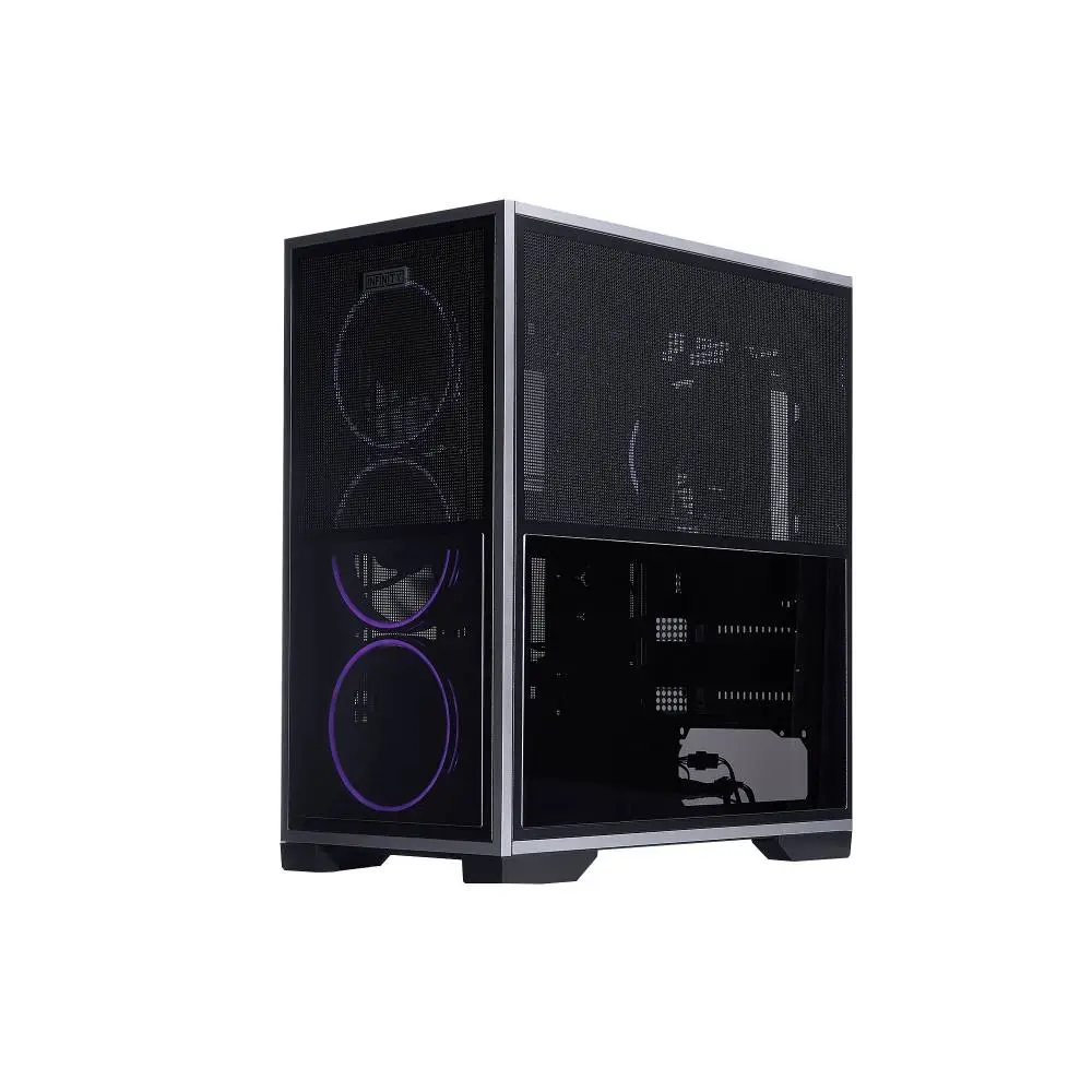 Кутия 1stPlayer IF8 Black Case EATX 4 x 140 mm ARGB fans included, USB-C