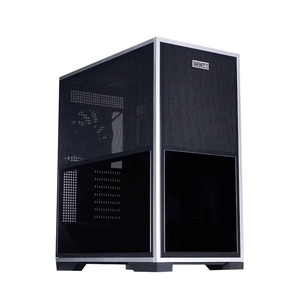 Кутия 1stPlayer IF8 Black Case EATX 4 x 140 mm ARGB fans included, USB-C