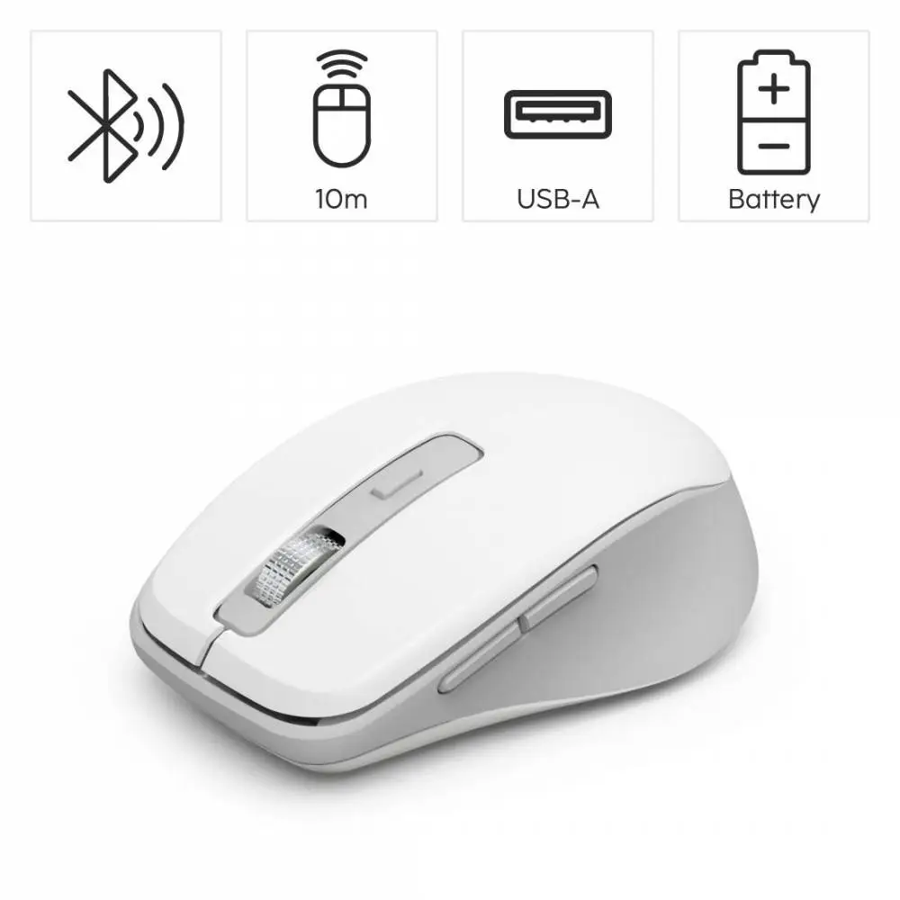 HAMA Безжична мишка &bdquo;WM-450&ldquo;, 2.4 GHz / Bluetooth, 7 бутона
