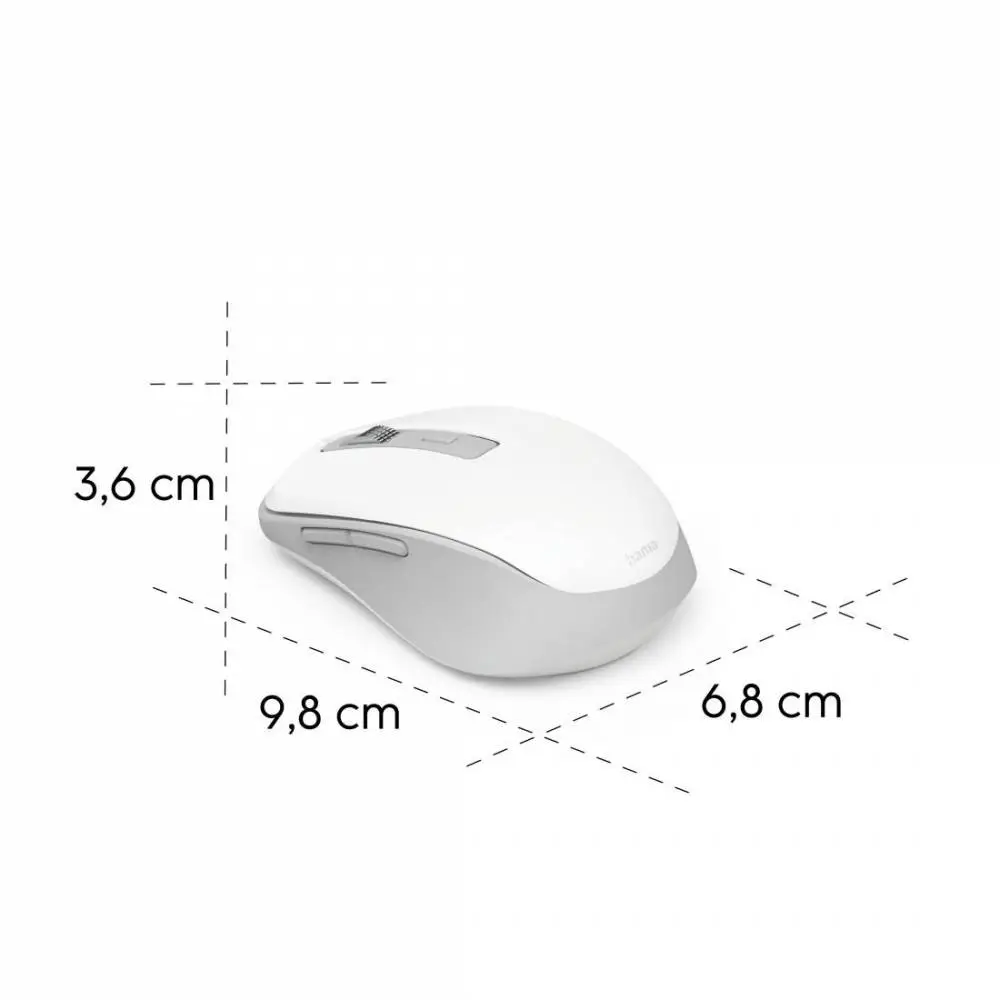 HAMA Безжична мишка &bdquo;WM-450&ldquo;, 2.4 GHz / Bluetooth, 7 бутона