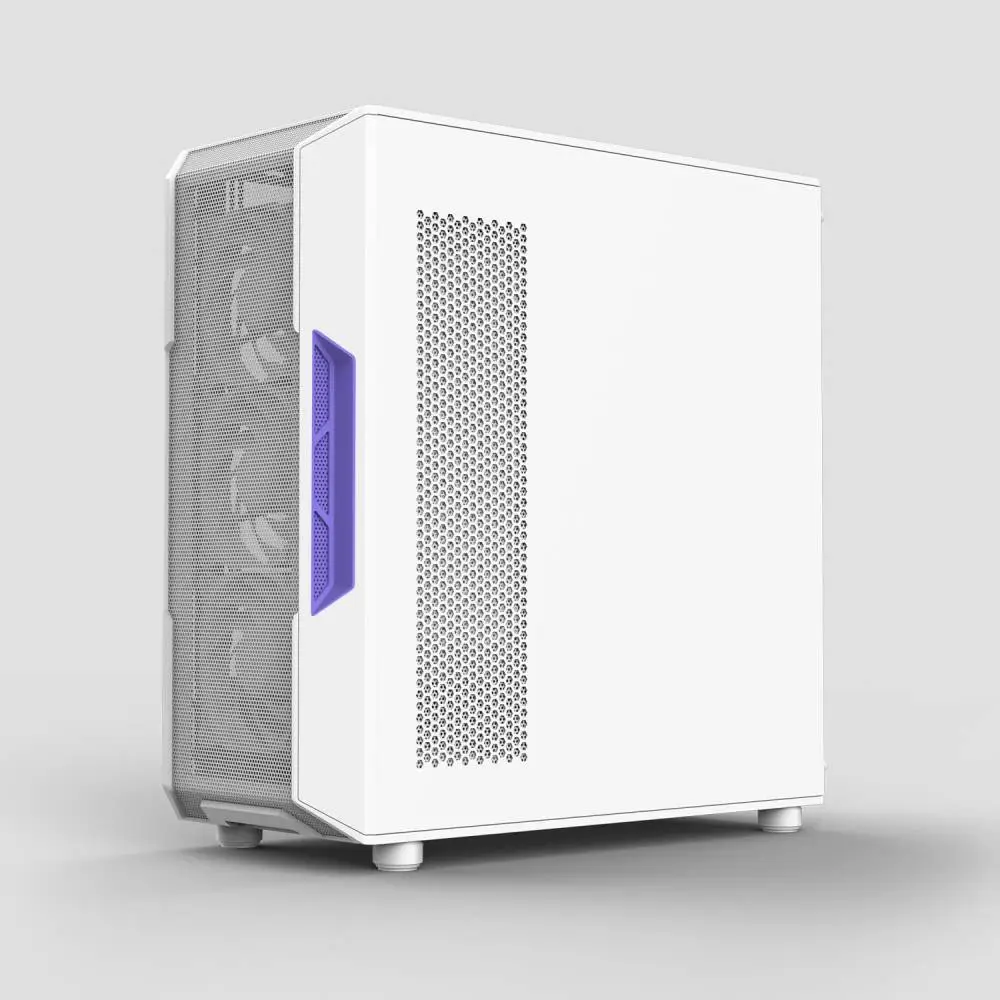 Zalman кутия Case ATX - I3 NEO V2 White - RGB, Mesh