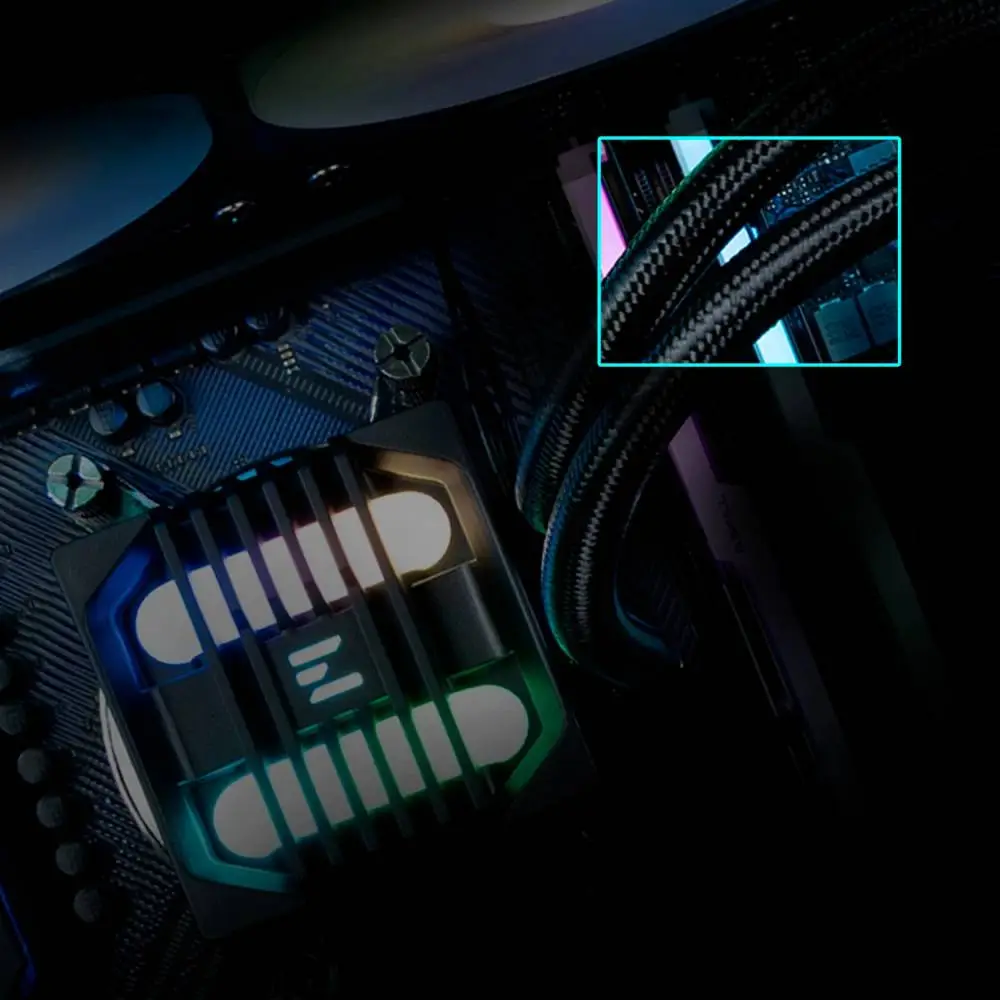 Водно охлаждане Zalman ALPHA2 SE A36 Black ARGB Water Cooling