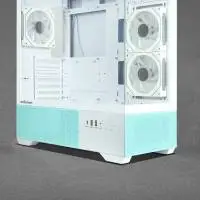 Zalman кутия Case ATX - Chronix WHITE V2 - 3 x 120 mm A-RGB, USB-C, Tempered Glass