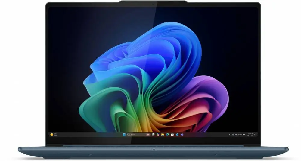 Лаптоп LENOVO Yoga Pro 7 AMD Ryzen AI 7 350 14.5inch OLED 500N 90Hz 32GB DDR5 1TB W11H Tidal Teal - 83KG000QBM