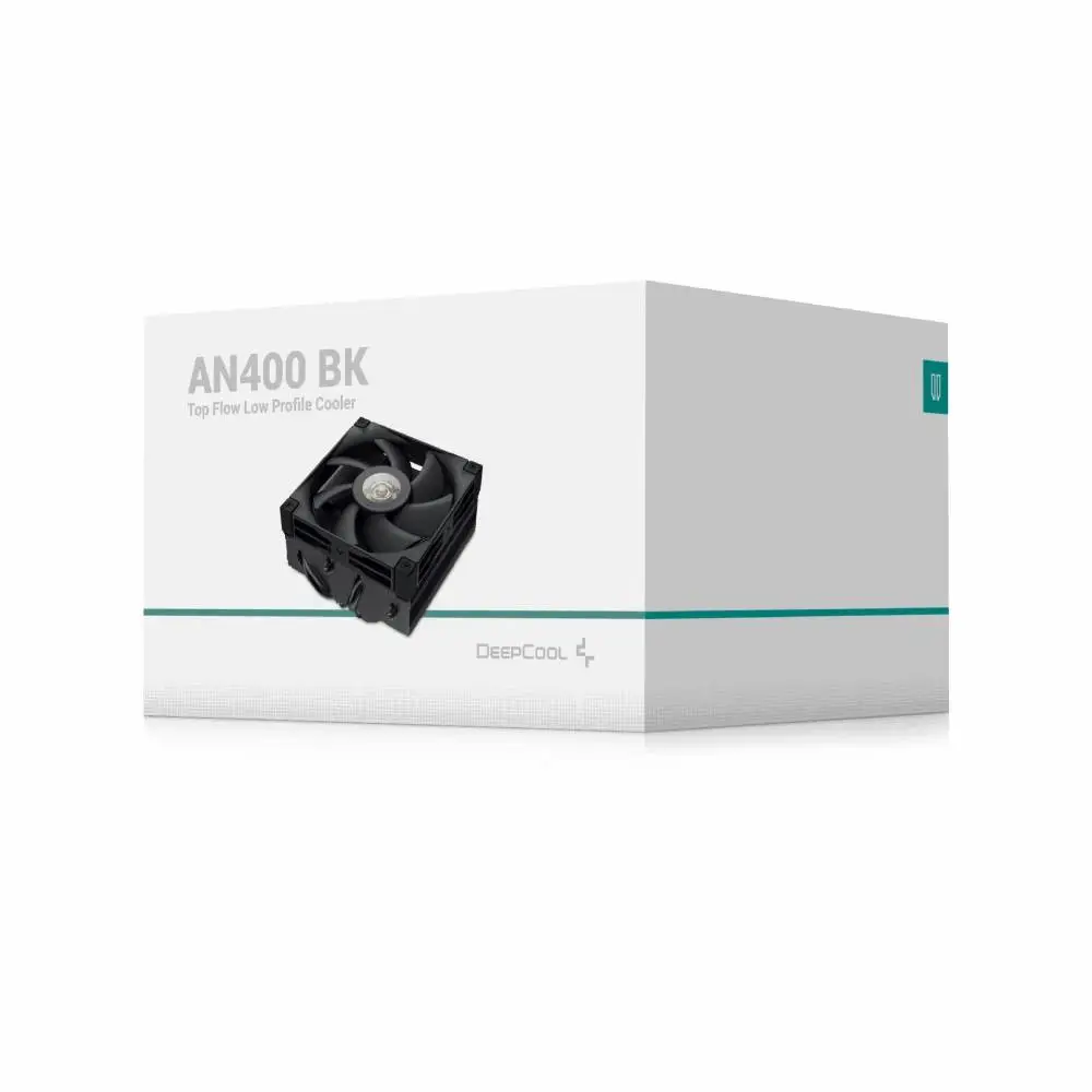 Охладител за процесор DeepCool AN400 BK Low Profile CPU Cooler