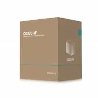 DeepCool кутия Case mATX - CG330 3F - 3 ARGB Fans