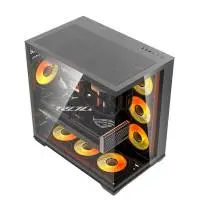 Darkflash кутия Case EATX - C280 Black - 7 ARGB fans