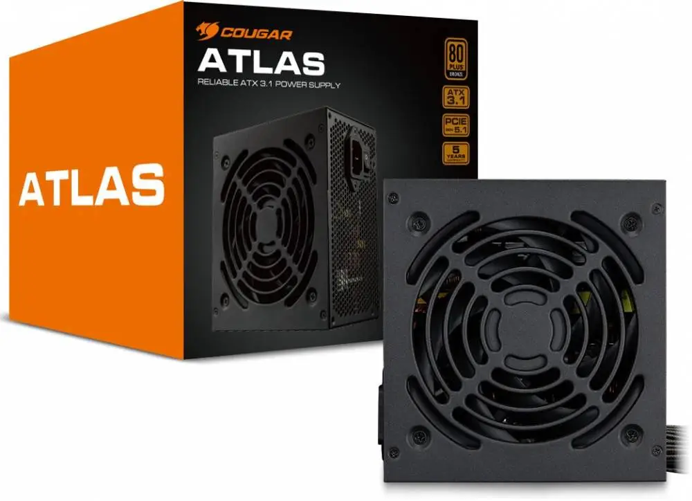 Захранване COUGAR ATLAS 650, 650W 80 Plus Bronze ATX 3.1 PSU
