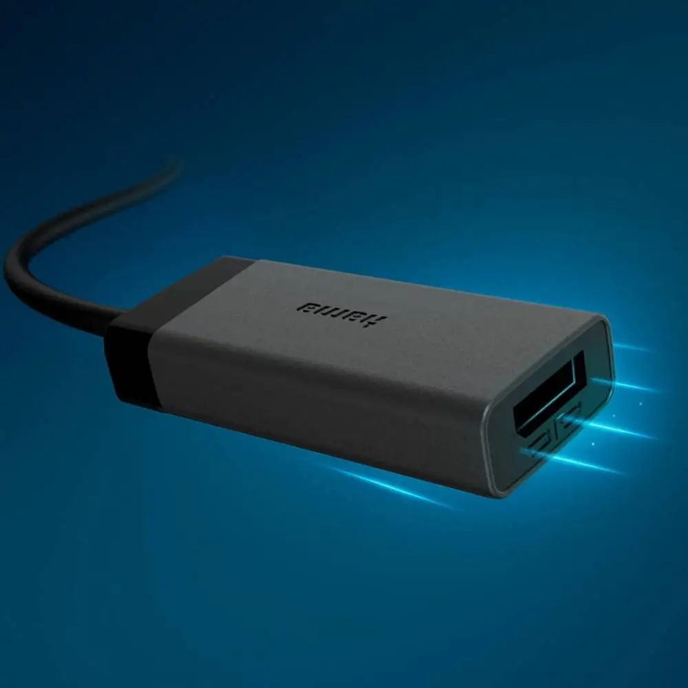HAMA Видео адаптер, USB-C - DisplayPort / HDMI&trade;, Ultra-HD 4K@60hz