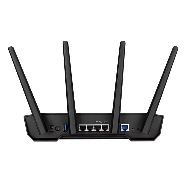 Рутер Asus Gaming Wireless Router TUF Gaming AX3000 V2, AX3000, Dual-Band, AiMesh, Black - 90IG0790-MO3B00