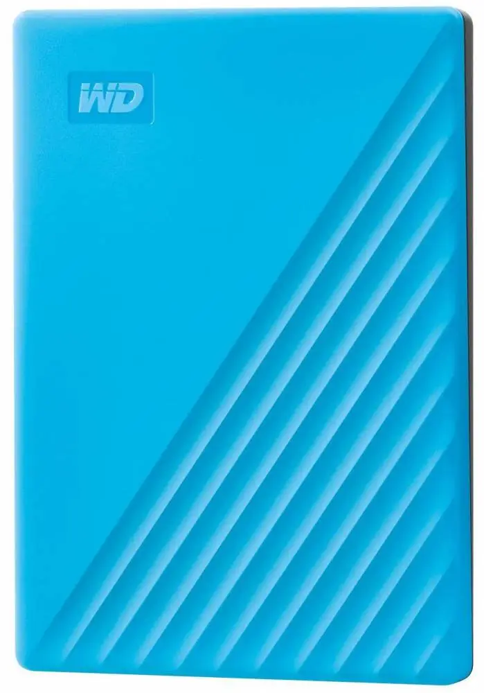 Външен хард диск Western Digital My Passport, 2TB, 2.5" Син - WDBYVG0020BBL-WESN