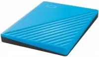 Външен хард диск Western Digital My Passport, 2TB, 2.5" Син - WDBYVG0020BBL-WESN