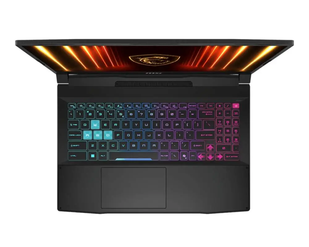 Лаптоп MSI Katana 15 HX B14WEK, 15.6", IPS 165Hz, Intel Core i7-14650HX (1.6/5.2GHz, 30M), NVIDIA RTX 5050 8GB GDDR7, 16GB DDR5, 1TB M.2 SSD - 9S7-1587C1-472