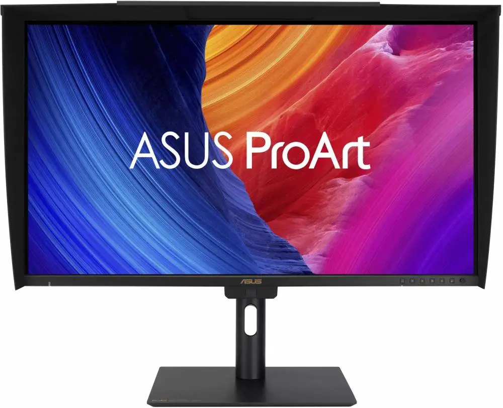 Монитор ASUS ProArt Professional PA32UCE, 32" IPS 4K (3840x2160), 98% DCI-P3, Hardware Calibration, HDR-10, HLG, Auto KVM, LuxPixel AGLR, Light Sync, USB-C PD 96W - 90LM03H0-B02K70