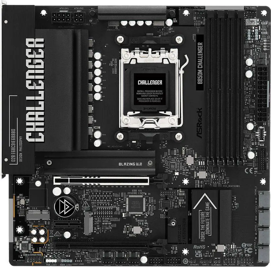 Дънна платка Asrock B850M CHALLENGER WIFI AM5