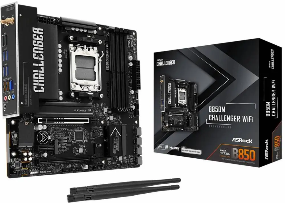 Дънна платка Asrock B850M CHALLENGER WIFI AM5