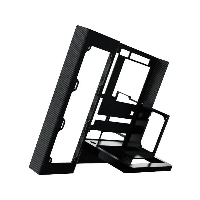 Xigmatek кутия Case ATX - Carbonic Black - Carbon Fiber