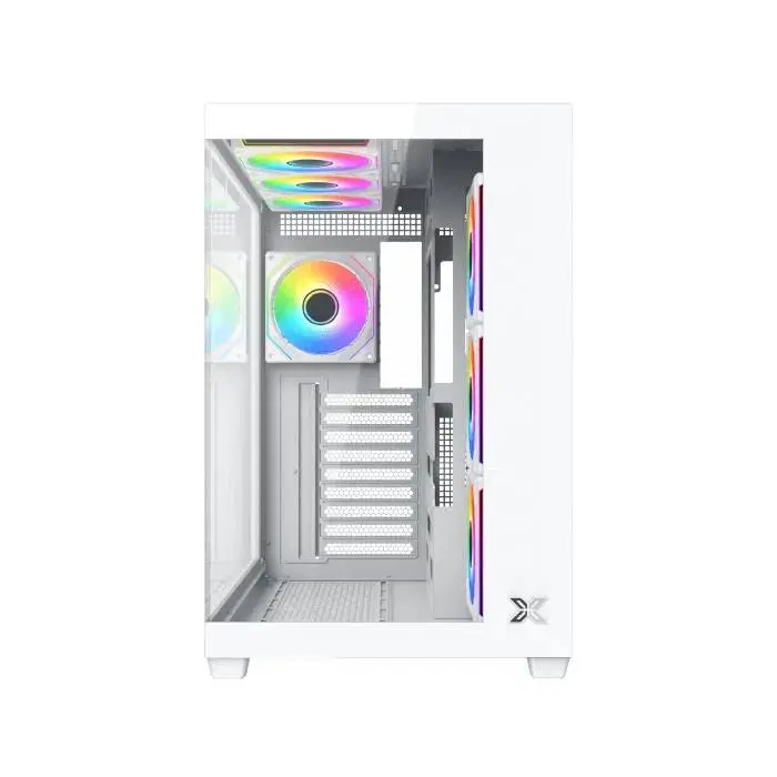 Xigmatek кутия Case ATX - Aqua V Air Arctic (H23A) - 7 ARGB Fans