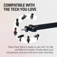 Поставка за микрофон Elgato Wave Desk Stand