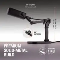 Поставка за микрофон Elgato Wave Desk Stand