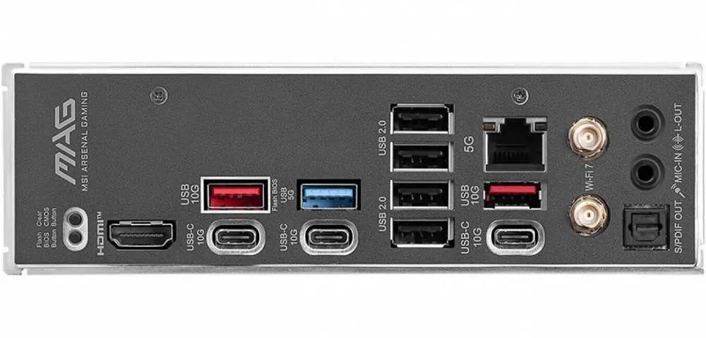 Дънна платка MSI MAG B850 TOMAHAWK MAX WIFI II AM5 - 911-7E62-015R