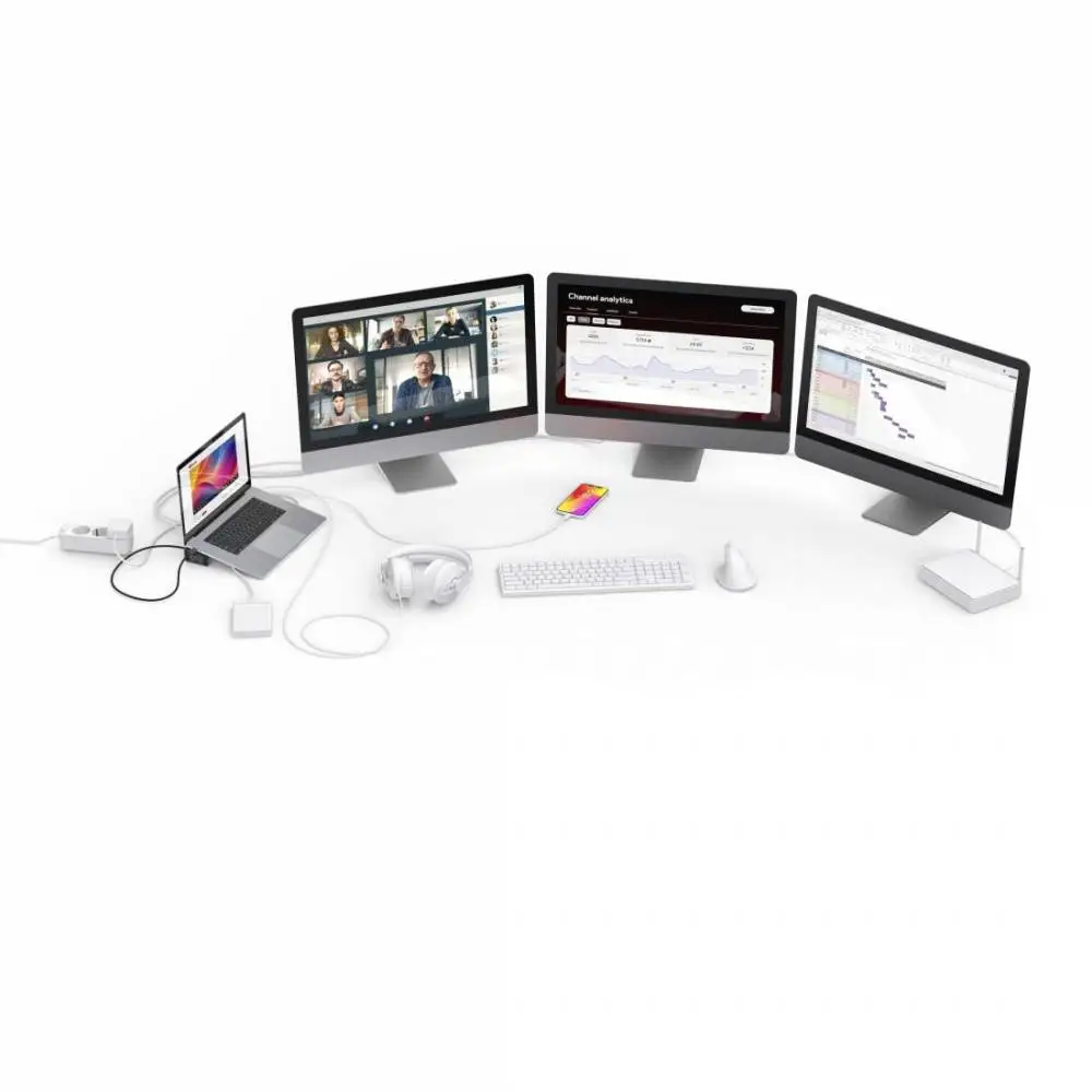 HAMA Докинг станция "Connect2Office Work" USB-C, 12 порта