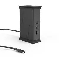 HAMA Докинг станция USB-C "Connect2Office Black", 9 порта, 2x HDMI&trade;, USB-A, USB-C, LAN