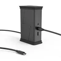 HAMA Докинг станция USB-C "Connect2Office Black", 9 порта, 2x HDMI&trade;, USB-A, USB-C, LAN