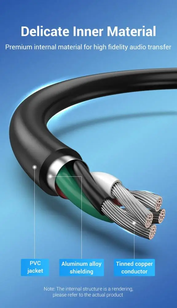 Vention външна звукова карта USB Sound card - CDYB0