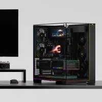 Водно охлаждане Thermalright Levita Vision 360 UB ARGB Black, 6.67 inch Curve AMOLED Display Water Cooling