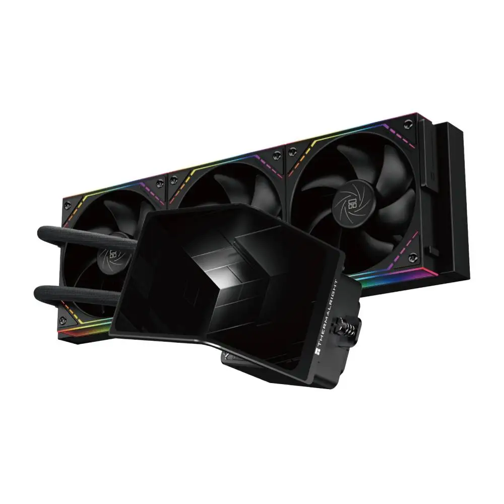 Водно охлаждане Thermalright Levita Vision 360 ARGB Black, 6.67 inch Curve AMOLED Display Water Cooling