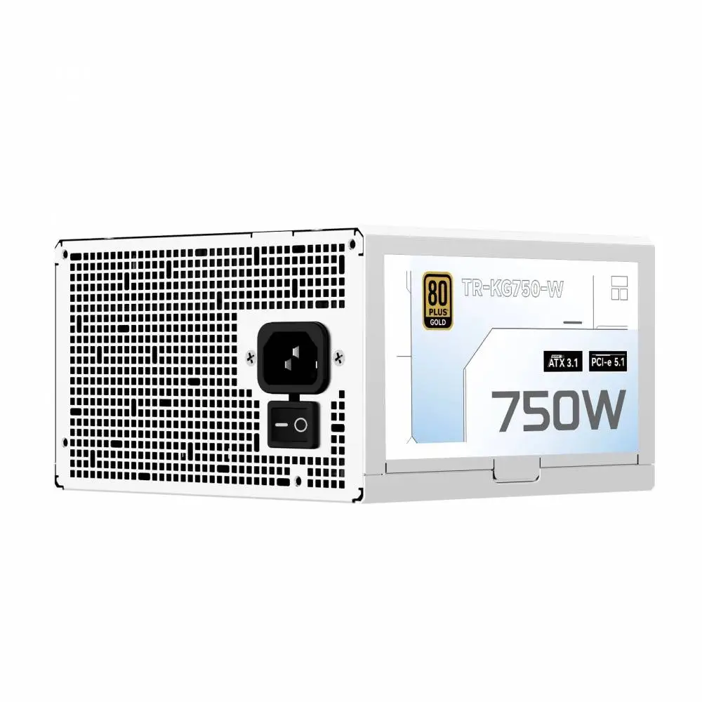 Захранване Thermalright TR-KG750-W, PSU, 750W, 80 Plus Gold, ATX 3.1, White, Full Modular